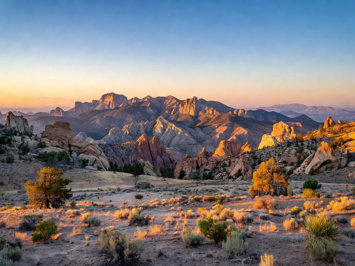 High Desert Mountain Range in Colorado